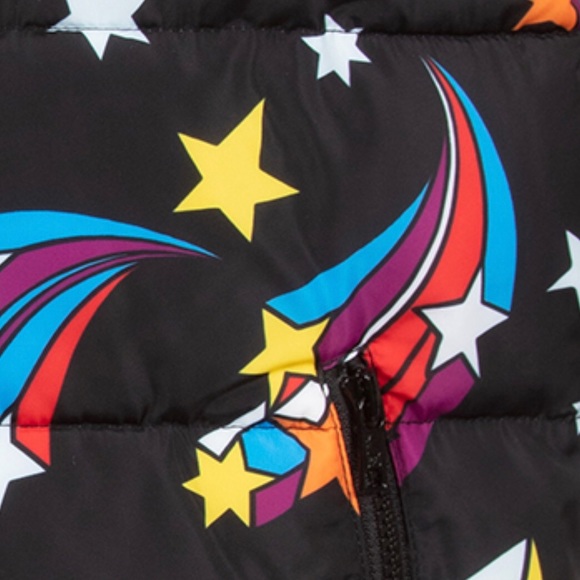SOLD! Stella McCartney Kids shooting stars puffer jacket - Picture 5 of 9